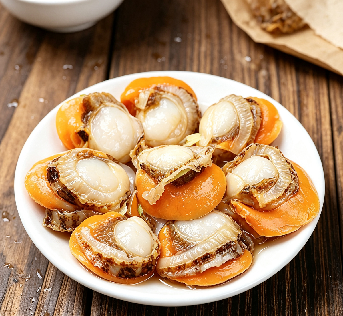 Fresh Half-Shell Sea Scallops